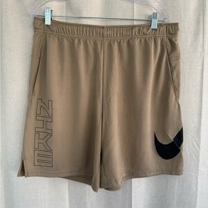 Nike Tan Athletic Shorts